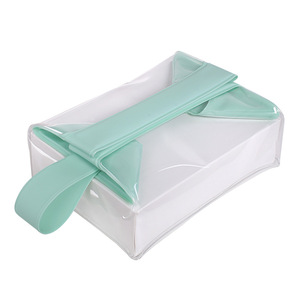 Bolsa de Maquillaje de Viaje Transparente con Cierre Magnético, Impermeable y a Prueba de Fugas, Bolsa de Almacenamiento de Cosméticos Portátil - Product Image 2