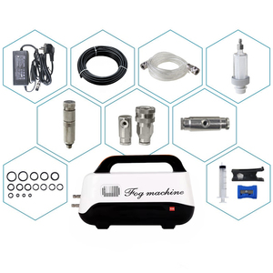 Portátil 0.2L/min Máquina de niebla automática de alta presión 40Bar 24V Nebulización fina de plástico 35 Cobertura Ecológica para jardín - Product Image 2
