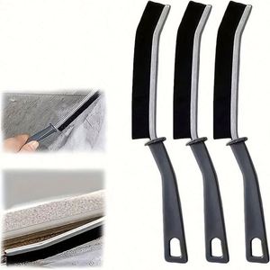 Thin Slim Toilet Cleaning Crevice Brush Kitchen Bathroom Cleaning Tools Window Tile <b>Gap</b> Door Shelf Crevice Cleaner for Bathroom - Product Image 6