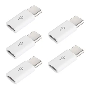 בסיטונאות ממיר כבל סמסונג-USB סוג C זכר למייקרו USB נקבה ממיר סוג-C מיקרו V8 OTG