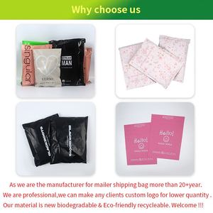 Sac d'expédition d'usine, sac de transport en polyéthylène, impression en cuivre noir mat, logo, sac d'emballage, sac d'expédition en LDPE HDPE - Product Image 6