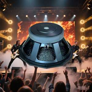 Woofer sensible de 21 pulgadas OEM ODM W21 - 6 98dB, imán de cerámica, potencia máxima de 3000W, Audio Profesional para conciertos - Product Image 4