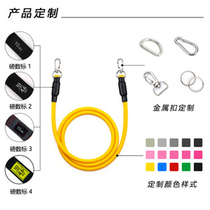 Bandes de résistance Gorden, ensemble de 11 pièces, corde élastique en TPE, équipement d'entraînement physique pour le remodelage corporel et les exercices - Product Image 4