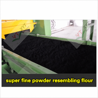 Pulvérisateur de caoutchouc fin XKM450 pour ligne de recyclage de pneus usagés, broyeur de poudre de caoutchouc ultra-fine 40-80 mesh, équipement de pointe