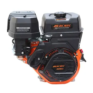 Aerobs 190f BS420C 가솔린 엔진 15HP 420cc 4 치기 휘발유 엔진 고전적인 작풍