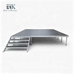 Scène portable en aluminium à prix compétitif, scène robuste pour événements en plein air - Product Image 1