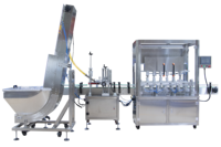 Machine de pesage à 14 têtes, Machine de remplissage à double tête, Machine de scellage linéaire à 8 têtes, Machine de capsulage linéaire automatique, Machine d'étiquetage