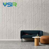 Panneaux muraux acoustiques en bois MDF chêne Akupanels, design décoratif, insonorisants