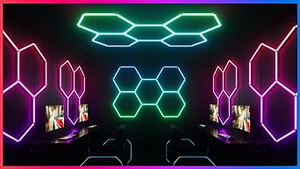 Venta caliente Gaming Rgb Led Lights Rhythm Hexagon Light Rgb Gaming Decoración para habitación - Product Image 6