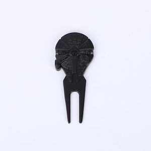 Accessoires de golf directement de l'usine : marqueur de balle magnétique vierge en alliage de zinc, outil de réparation de golf pour wedge et divot - Product Image 6