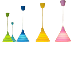 <span class=keywords><strong>Lampadario</strong></span> a sospensione pieghevole a LED in Silicone con paralume per cucina soggiorno camera da letto studio sala da pranzo - Product Image 1