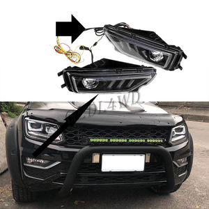 DRL Auto Led coche luz de día parachoques delantero niebla luz Luz de señal para <span class=keywords><strong>Amarok</strong></span> Pickup 16 + - Product Image 5