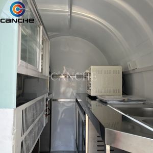 Camión de comida de concesión comercial Popular de moda superior, remolque completo de caja de caballos, carrito móvil de China, café, aperitivos, comida rápida - Product Image 5