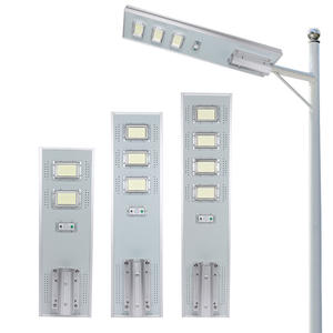 Iluminación de carretera con energía solar integrada 30W 60W 90W Farola LED solar todo en uno - Product Image 1