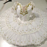 Costumes de tutu de ballet professionnel pour adultes élégants avec détail de crêpes attrayant nouvelle tenue de performance pour robes de danseuse pour enfants