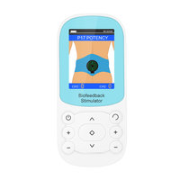 Konmed KM203 Classe I Biofeedback Soulagement de la Douleur Électrostimulation Neuromusculaire Masseur Corporel à Deux Canaux 308nm ABS MIRROR