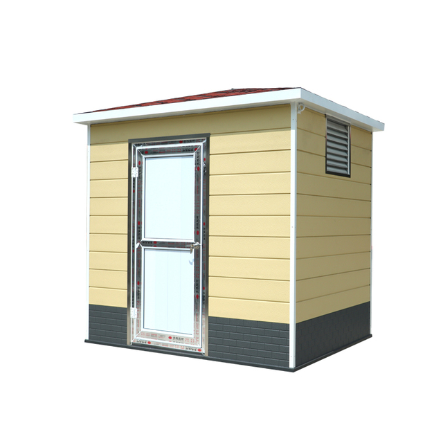 China Factory Production Contemporary Prefabricated Steel Structure Outdoor Security Kiosk Hospital Use Customized Size Color