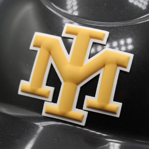 Pare-chocs de casque de baseball personnalisés 3M Base adhésive Casque de ballon 2D 3D avec logos d'équipes de baseball à double bande - Product Image 1