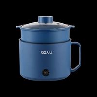 Casserole multifonctionnelle pour la maison, vente en gros d'usine, chauffage rapide, 600W, mini casserole électrique, portable, antiadhésive