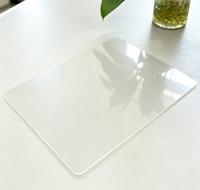 Feuille de plastique PET transparente, feuille de PET transparente pour l'impression, l'emballage et les boîtes pliantes