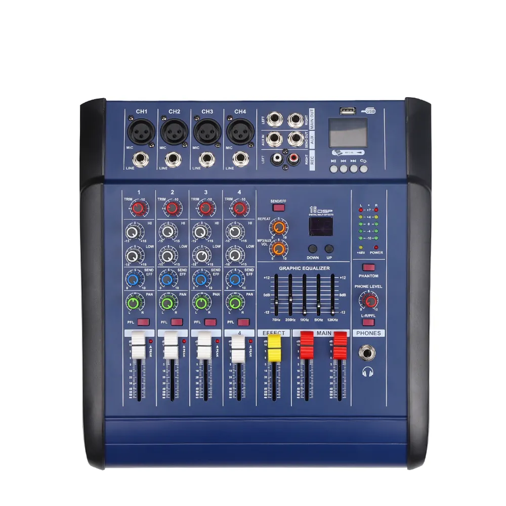 Hot Selling Usb Audio Interface Power Audio Console