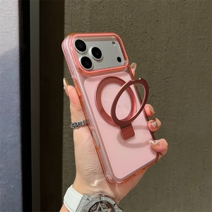 เคสกันกระแทกแม่เหล็กแบบมีขาตั้ง สำหรับ iPhone 17 Pro Max รุ่นหรูหรา ป้องกันการลื่น - Product Image 4