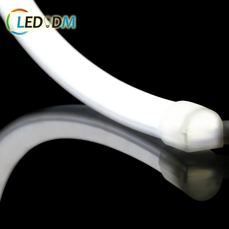 Лидер продаж, водонепроницаемый неоновый 4*10 мм и 6*12 мм гибкий силиконовый светодиодный неоновый светильник Холодный белый/белый цвет/RGB/доступно адресное управление