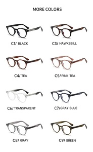 Gafas Ópticas <span class=keywords><strong>Retro</strong></span> de Alta Calidad con Remaches TR90, Monturas de Gafas Clásicas de Moda Unisex - Product Image 5