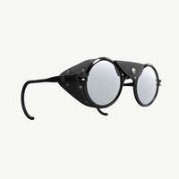 Lunettes de soleil Belio Designer, les plus tendance, unisexes, style steampunk, protection UV400, avec protection latérale en cuir, marque