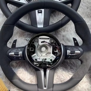 พวงมาลัยสปอร์ตหนังพียูแบบมี F22สำหรับ BMW, พวงมาลัยสปอร์ต F10 F11 F21 F20แบบสปอร์ตทำจากคาร์บอนมีความร้อนสูงถึง M4 M3 - Product Image 5