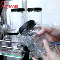 Machine de capsulage et d'emballage automatique CE de haute qualité pour bocaux en métal et plastique, couvercles en verre, bouteilles et bloqueurs de bouchons