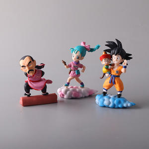 Figurines d'action XR, lot de 7 pièces, 10 cm, Dragon Son <span class=keywords><strong>Goku</strong></span>, Maître Roshi, Yamcha, Kuririn, Bulma, modèle de dessin animé, jouet en PVC - Product Image 5