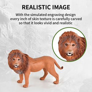 Jouets de modèles d'<span class=keywords><strong>animaux</strong></span> sauvages, figurines d'<span class=keywords><strong>animaux</strong></span> de la forêt en plastique souple, ensemble de jouets d'<span class=keywords><strong>animaux</strong></span> en PVC en vrac pour collection de zoo, jeu - Product Image 3