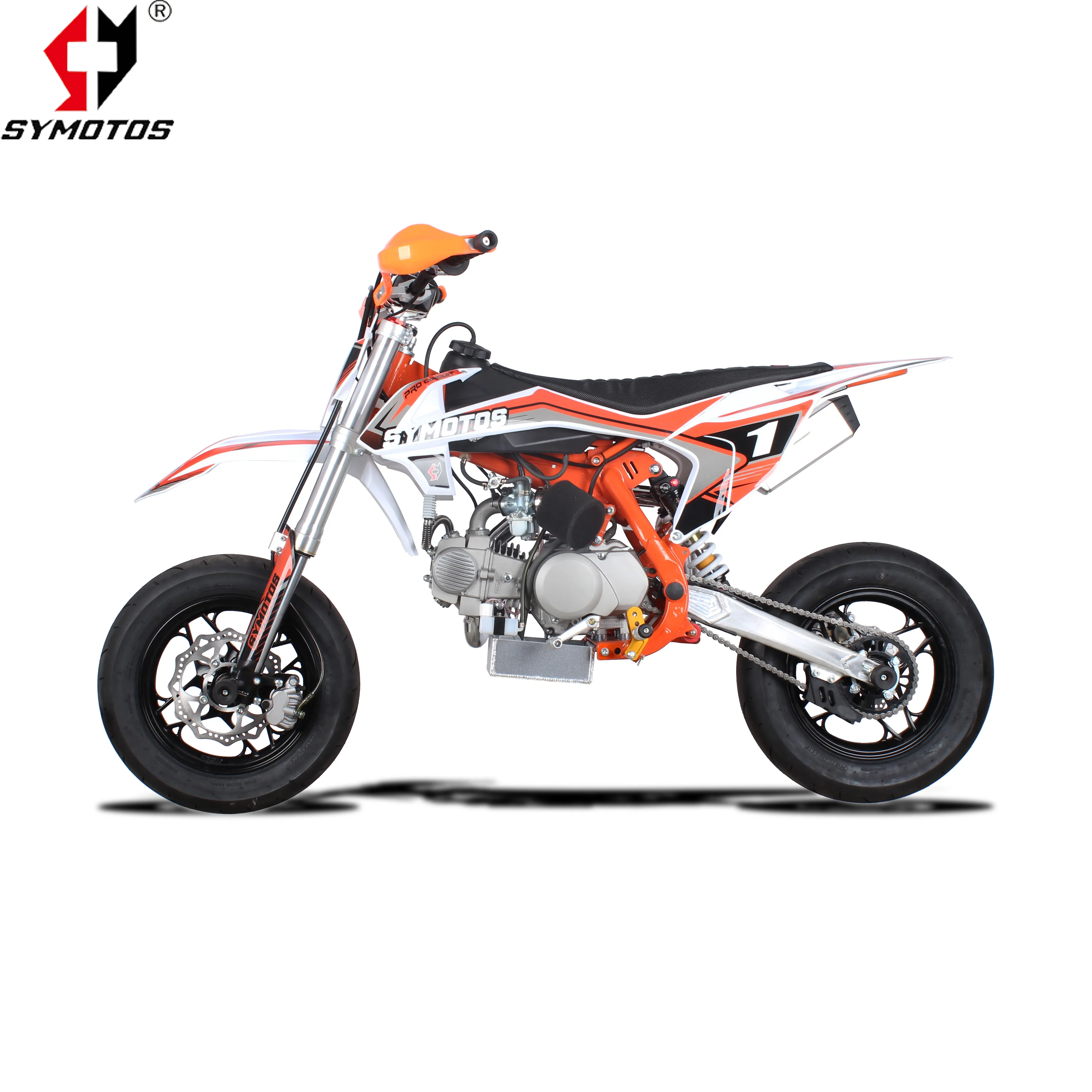 Symotos K1M 12/12 Supermotard 140cc 190cc radiatore olio Pit bike Motard pitbike moto ZS190 china bike GP moto dirt bike