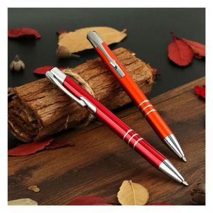 โปรโมชั่นใหม่ ปากกาลูกลื่นโลหะ สลักเลเซอร์ตามสั่ง พิมพ์ชื่อแบรนด์ ข้อความ ของขวัญปากกาลูกลื่น - Product Image 1