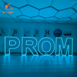 ป้ายไฟ LED RGB ดิจิตอลแบบเปลี่ยนตัวอักษรได้ สำหรับงานแต่งงาน วันเกิด งานองค์กร ติดตั้งง่าย ตกแต่งงานปาร์ตี้ - Product Image 4