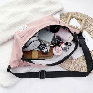 Bolso Bandolera Multifuncional de Lona al por Mayor, Riñonera Casual de Gran Capacidad con Correa para Hombro Único - Product Image 3