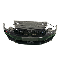 Conjunto Completo de Parachoques Delantero para BMW M5 F90 2018-2023 LHD, Parachoques Delantero Estilo M Original con Rejillas y Faros Antiniebla, Juego Completo
