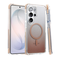 Funda Magnética Mate de Lujo con Carga Inalámbrica para Samsung S26 Ultra S25 S24 S23, Carcasa Protectora de Color Puro a Prueba de Golpes