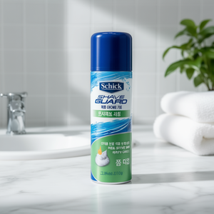 Espuma de afeitar Schick Shave Guard 210g para piel sensible, cuidado diario - Product Image 3