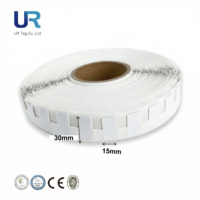 Étiquette RFID UHF flexible anti-métal 30x15mm, étanche/résistante aux intempéries, pour entrepôt, secteur de la santé, paiement par carte professionnelle