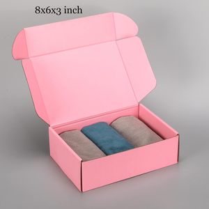 Pink ondulado papelão Gift <span class=keywords><strong>Box</strong></span> com Embossing e Matt laminação para negócios embalagem de creme facial - Product Image 6