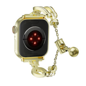 Pulsera de repuesto de aleación de lujo para <span class=keywords><strong>Apple</strong></span> <span class=keywords><strong>Watch</strong></span> 7 <span class=keywords><strong>6</strong></span> 5 4 3 <span class=keywords><strong>SE</strong></span> Smart <span class=keywords><strong>Watch</strong></span> Bands en tamaños de 45mm <span class=keywords><strong>y</strong></span> 49mm - Product Image 6