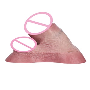 ORALSX Silicone Penis Shape <b>Toy</b> Dick Attachment Male Penis Harness Chastity Pants Penis Packs Sex <b>Toys</b> <b>for</b> <b>Men</b> - Product Image 4