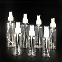 P&M 10ml 15ml 20ml 30ml 50ml 60ml 80ml 100ml 120ml 150ml 200ml 250ml Mini Flacons pulvérisateurs en plastique PET à fine brume