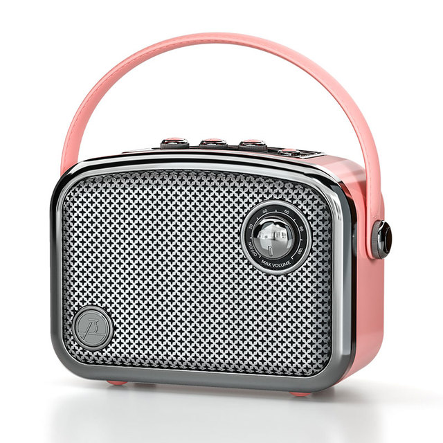 Saintlark L10 Retro Mini Portable Home Bluetooth 5.3 Speaker. Powered by a 2500 MAh Battery.