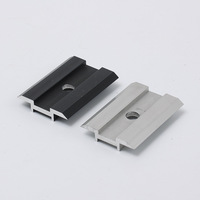 Kit de montage photovoltaïque multi-composants en aluminium, approvisionnement en gros pour accessoires solaires, pièces de structure solaire pour toitures métalliques