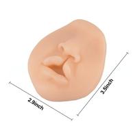 Modèle d'enseignement médical: Modèle unilatéral de lèvre fendue de silicone pour la formation chirurgicale de suture