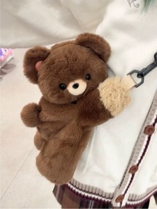 Bolso <span class=keywords><strong>de</strong></span> Peluche <span class=keywords><strong>de</strong></span> <span class=keywords><strong>Panda</strong></span> Rojo Acostado, Lindo Bolso <span class=keywords><strong>de</strong></span> Peluche, Mochila <span class=keywords><strong>de</strong></span> un Solo Hombro, Bolso Bandolera <span class=keywords><strong>de</strong></span> Muñeca para Mujer - Product Image 4