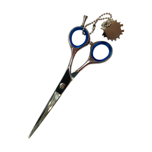 Tijeras de peluquería J2 Japan Steel, hoja de titanio japonesa con mango de cerámica para adelgazamiento y uso <span class=keywords><strong>en</strong></span> salón - Product Image 5